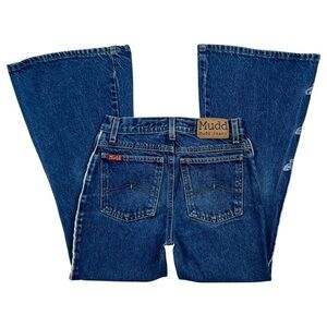 Vintage Y2K Mudd Butterfly Flare Jeans